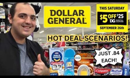 CRAZY HOT $5 OFF $25 DOLLAR GENERAL DEALS (9/26/26) ~ SNUGGLE / FEBREZE / MORE FOR .84 EACH!