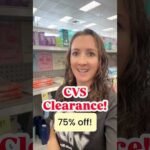 RUNN!  CVS CLEARANCE! 75% off!