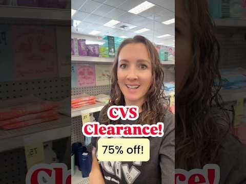 RUNN!  CVS CLEARANCE! 75% off!