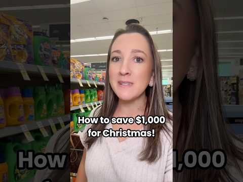 Save $1,000 for Christmas with me!