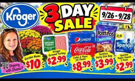*WOW* Kroger *3 Day Sale* for 9/26-9/28 | + Let’s Talk: Pedialyte Glitch – Too Much or Not Enough?