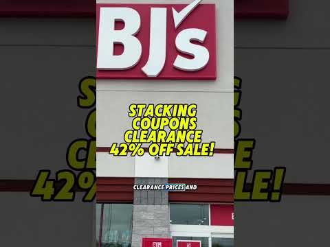 BJs Wholesale Deals | Stacking Coupons, CLEARANCE and 42% off SALE! Posted 9/26
