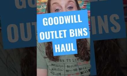 Goodwill Outlet Shopping #goodwill #goodwillbins #goodwilloutlet #outletshopping #thrifting