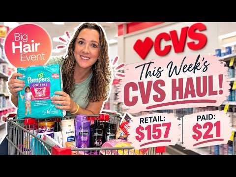 CVS Haul- BIG HAIR EVENT! Save 90% using all digital coupons! 9/27-10/10