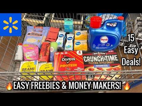 Walmart FREE & CHEAP Deals | Ibotta Couponing & Rebate Haul – 9/29 |  Money Makers!  | 15 Deals 🙌🏾
