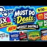 *DAILY DEAL* Kroger MUST DO Deals for 9/30-10/6 | 5x Digitals, BOGO Week, NEW Weekly Digitals + MORE