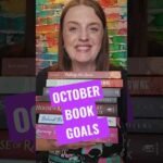October Book Goals 5 Books  #bookgoals #tbr #bookchallenge #bookrecs #book