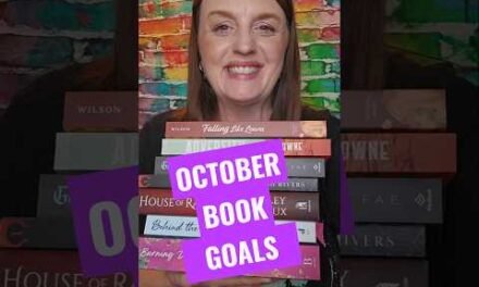 October Book Goals 5 Books  #bookgoals #tbr #bookchallenge #bookrecs #book