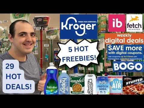 5 HOT FREEBIE DEALS AT KROGER! ~ 29 HOT KROGER DEALS ~ TONS OF BOGO DEALS + MORE (9/30/26 – 10/6/26)