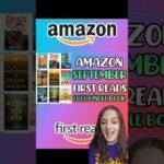 September Amazon Prime First Reads.  #Amazon #AmazonKindle #firstreads #amazonfirstreads