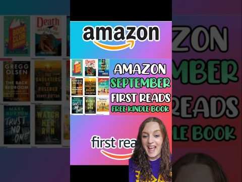 September Amazon Prime First Reads.  #Amazon #AmazonKindle #firstreads #amazonfirstreads