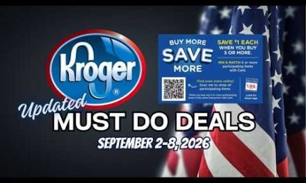 *FREEBIE* Kroger UPDATED Must Do Deals for 9/2-9/8 | MEGA SALE, BOGO, Weekly Digitals, & MORE
