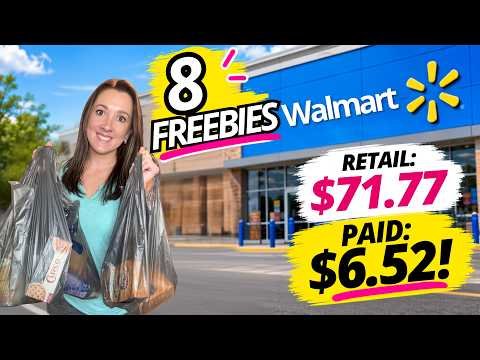 Walmart Coupon Deals! – All Digital Deals & CASH BACK! 8 FREEBIES 9/3-9/10