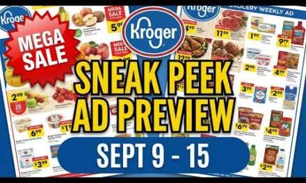 Kroger *SNEAK PEEK* Ad Preview for 9/9-9/15 | MEGA SALE, $5/$20 Produce, Weekly Digitals, & MORE