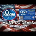 *$.04 Soda* Kroger UPDATED Must Do Deals for 9/2-9/8 | MEGA, BOGO, Baby Event, Weekly Digital & MORE