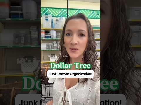 Dollar Tree Junk Drawer Organization!