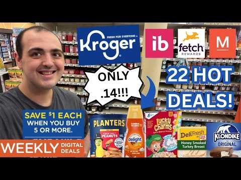 22 HOT KROGER DEALS (09/09/26 – 09/15/26) ~ .14 COFFEE CREAMER / .79 CEREAL / MORE ~ MEGA EVENT