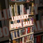 Library Book Sale Time. I absolutely love this sale. #Library #librarybooksale #booksale #