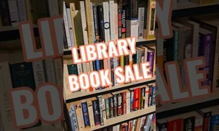 Library Book Sale Time. I absolutely love this sale. #Library #librarybooksale #booksale #