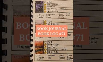 Book Journal of 2026 Book Reviews and Book Log 71 #bookjournal #bookreview #bookchallenge #booktok