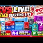 🥳 9/13 CVS *in store* LIVE! 9/13 CVS COUPONING DEALS THIS WEEK! #cvshaul