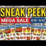 Kroger *SNEAK PEEK* Ad Preview for 9/16-9/22 | Buy 5 Save $1 Each MEGA SALE, Weekly Digitals, & MORE