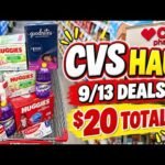 9/13 CVS COUPONING HAUL (🔥Baby Care🔥) Total Spent $20 #cvscouponing #cvsdeals