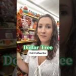 Dollar Tree Fall Coffee Bar!