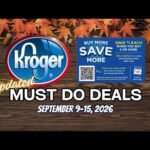 *NEW COUPONS!* Kroger UPDATED Must DO Deals for 9/9-9/15 | MEGA SALE, Weekly Digitals, & MORE