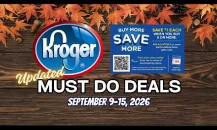 *NEW COUPONS!* Kroger UPDATED Must DO Deals for 9/9-9/15 | MEGA SALE, Weekly Digitals, & MORE