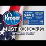 *NEW MEGA* Kroger MUST DO Deals for 9/2-9/8 | Buy 5 Mega, Household Event, 5x Digitals, & MORE
