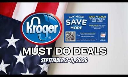 *NEW MEGA* Kroger MUST DO Deals for 9/2-9/8 | Buy 5 Mega, Household Event, 5x Digitals, & MORE