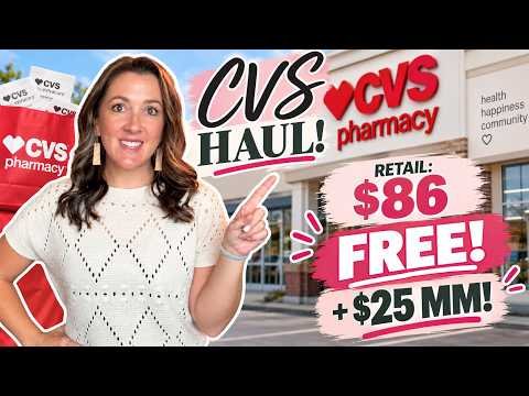 CVS Haul – Score $86 of products FREE+ $25 Money Maker In-Store! 9/13-9/29