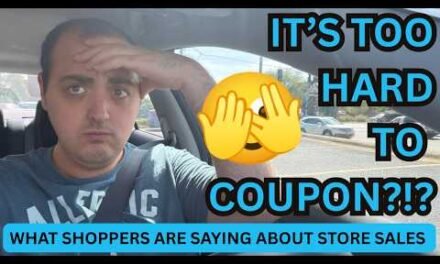 IT’S TOO HARD TO COUPON?!? ~ WHAT SHOPPERS ARE ACTUALLY SAYING ABOUT STORE SALES