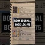 Book Journal of 2026 Book Reviews and Book Log 75 #bookjournal #bookreview #bookchallenge #booktok