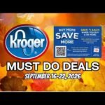*WOW* Kroger MUST DO Deals for 9/16-9/22 | MEGA SALE, Household Event, Weekly Digitals & MORE