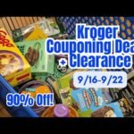 Kroger Couponing Deals and CLEARANCE 9/16-9/22