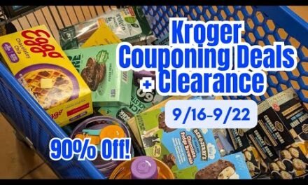 Kroger Couponing Deals and CLEARANCE 9/16-9/22