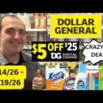 CRAZY HOT DOLLAR GENERAL COUPONING DEALS! (9/14/26 – 9/19/26) ~ $5 OFF $25 and $5 OFF 15 SCENARIOS