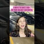 Flights at a 10-year high? 4 ways to save on your holiday car rental 🚗 #travelhacks #shorts