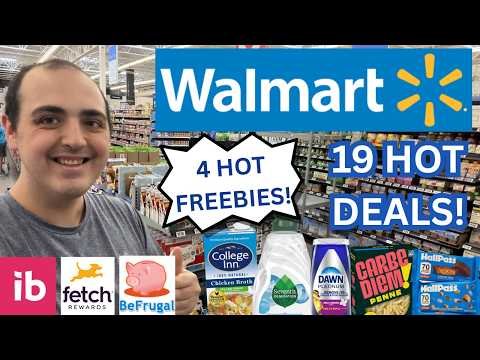 4 HOT FREEBIE DEALS AT WALMART! ~ 19 HOT WALMART COUPONING DEALS ~ OCTOBER 2026
