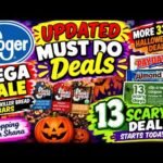 *13 SCARY DAYS DEAL* Kroger UPDATED Must Do Deals for 10/14-10/20 | Mega, Weekly Digital, & More