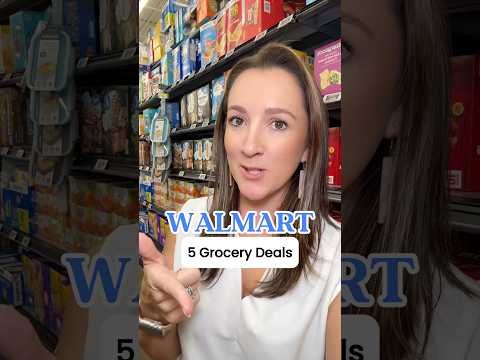 5 Walmart GROCERY DEALS! (Save 75%!)