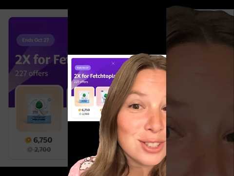 Fetchtopia – 2x points on over 200 offers!