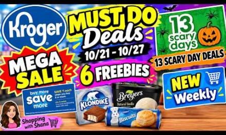 *6 FREEBIES* Kroger MUST DO Deals for 10/21-10/27 | MEGA, BOGO, 13 Scary Day Deal + Weekly Digitals