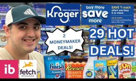 29 HOT DEALS AT KROGER! ~ 2 HOT MONEYMAKER DEALS! ~ 10/21/26 – 10/27/26