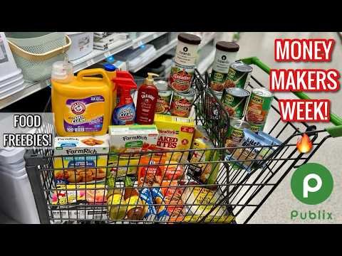 Publix Free & Cheap Grocery Couponing Deals & Haul| MONEY MAKERS WEEK! |10/21-10/27 or 10/22-10/28