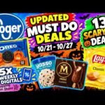 *ICE CREAM* Kroger UPDATED Must Do Deals for 10/21-10/27 | Mega, Weekly Digitals, & MORE