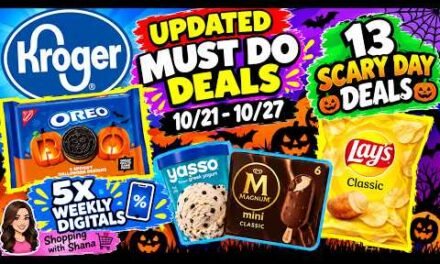 *ICE CREAM* Kroger UPDATED Must Do Deals for 10/21-10/27 | Mega, Weekly Digitals, & MORE