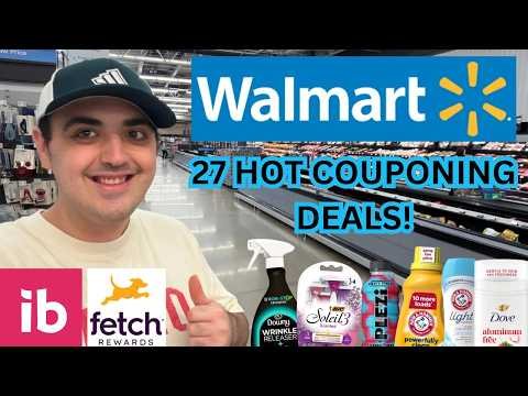 27 HOT WALMART COUPONING DEALS! ~ THESE DEALS ARE UNREAL! ~ FETCHOPIA + IBOTTA DEALS ~ OCTOBER 2026